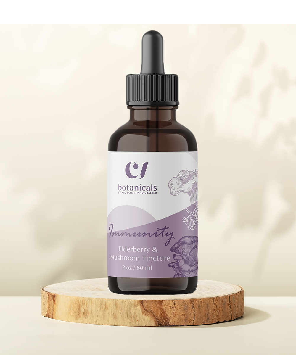IMMUNITY Elderberry and Mushroom Blend Tincture